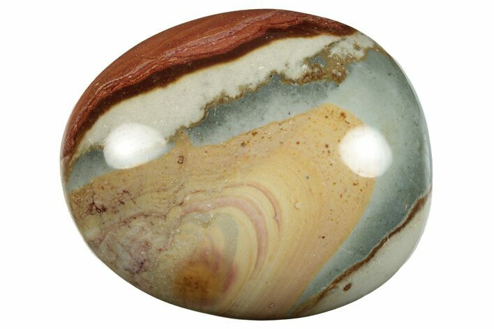 Large, Polished Polychrome Jasper Stones - Photo 1